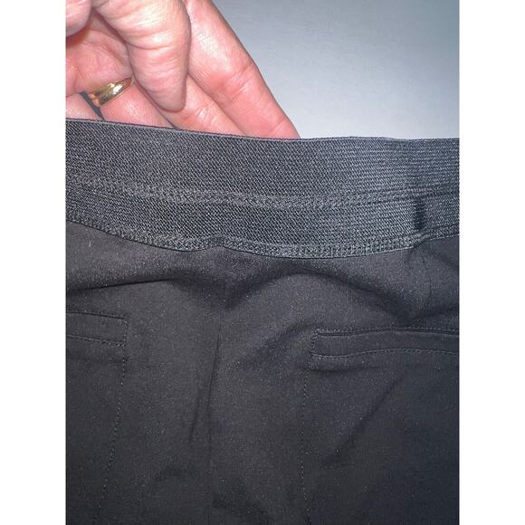 Betabrand Pants Size Large Reg Black Pull-on Elastic Waist Career Work Pockets - Picture 9 of 11